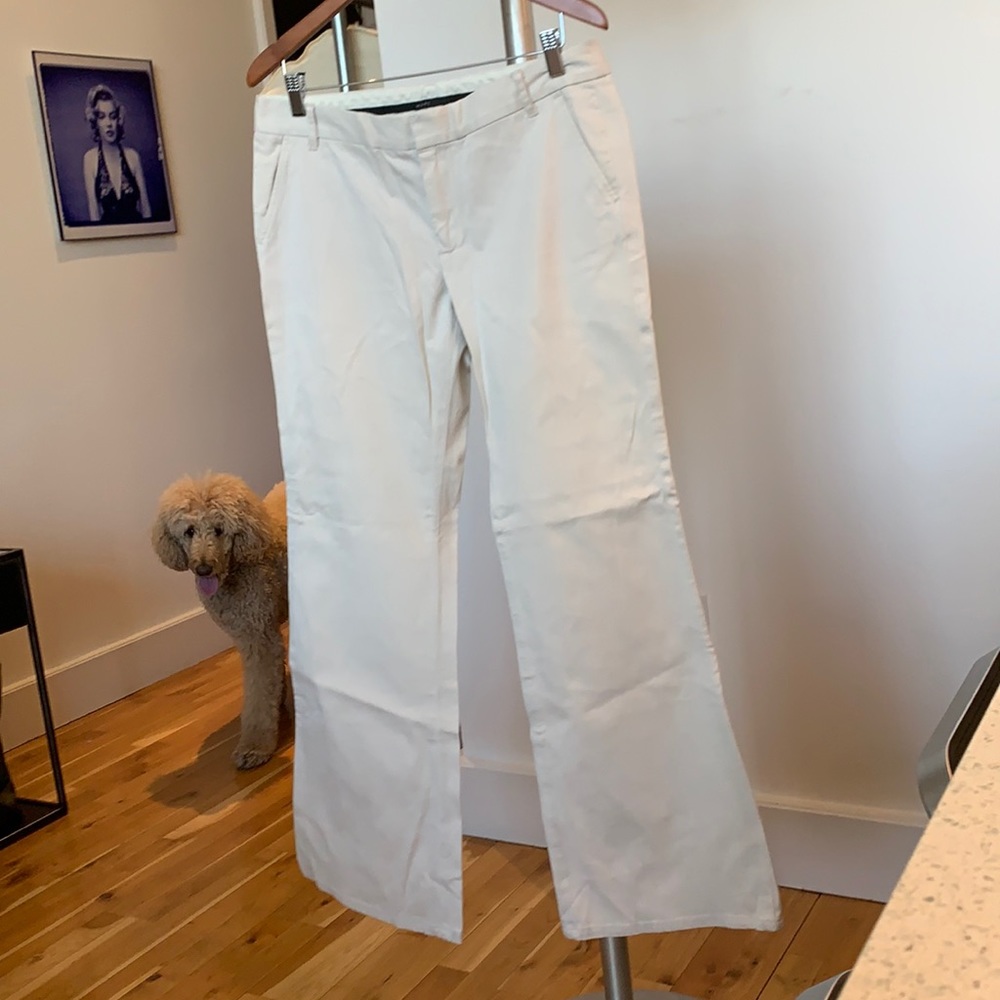 Mark Jacob cotton pants bone/off white 12 never worn, usual quality MJ details